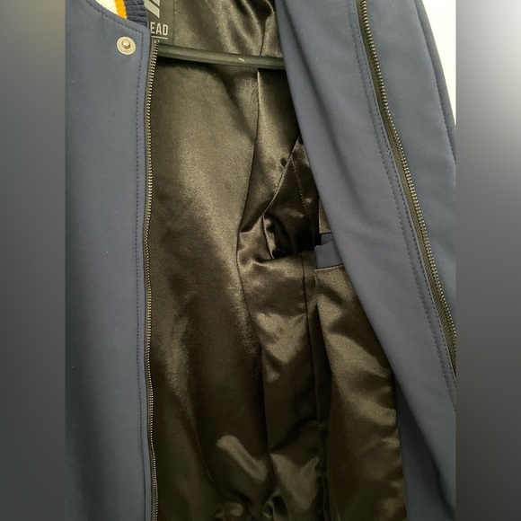 IRONHEAD Navy Blue Full Zip Long Sleeves Varsity Jacket in Medium - Picture 11 of 11